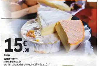 MUNSTER(¹)(2) «VAL DE WEISS>>>