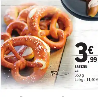 E.Leclerc BRETZEL x4 offre