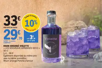 E.Leclerc RHUM ARRANGÉ VIOLETTE offre