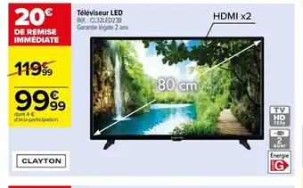 Carrefour Drive Téléviseur LED offre