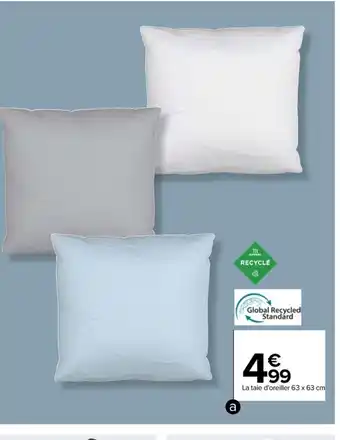 Carrefour Drive a./ Linge de lit "Polycoton recyclé" offre