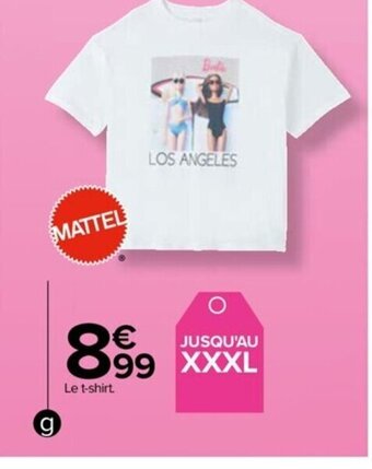 Carrefour Drive T shirt femme offre