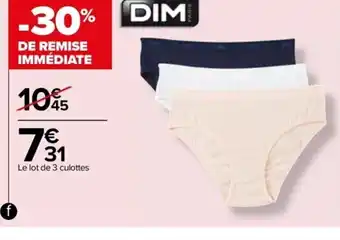 Carrefour Drive Culottes fille offre