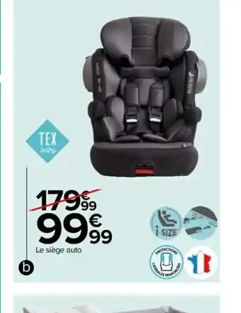 Carrefour Drive Siege auto offre