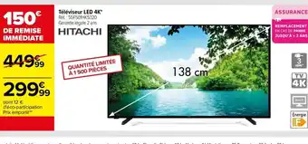 Carrefour Drive Téléviseur LED 4K* Réf. : 55F501HK5320 Garantie légale 2 ans offre