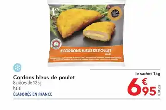 METRO Cordons bleus de poulet 8 pièces de 125g offre