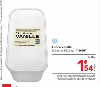 METRO Glace vanille offre