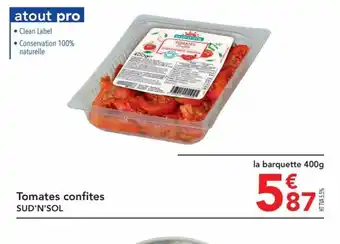 METRO Tomates confites offre