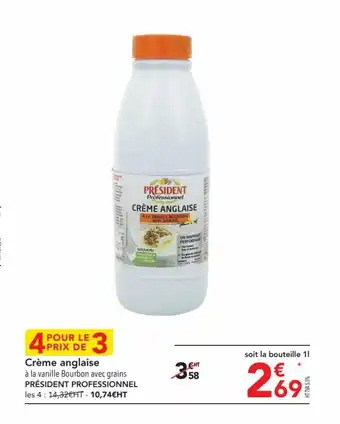 METRO Crème anglaise offre