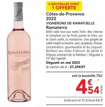 METRO Côtes-de-Provence offre