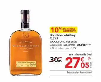 METRO Bourbon whiskey 43,2% S offre