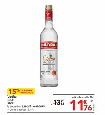 METRO Vodka 40% S offre