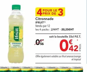 Citronnade IFRUIT(¹)