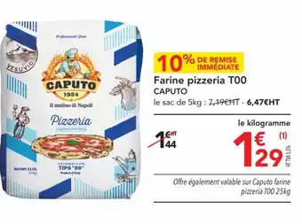 METRO Farine pizzeria TOO CAPUTO offre