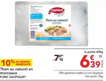 METRO Thon au naturel en morceaux offre