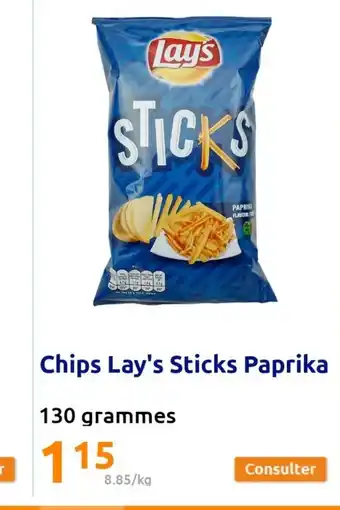 Action Chips Lay's Sticks Paprika offre