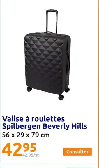 Action Valise à roulettes Spilbergen Beverly Hills offre