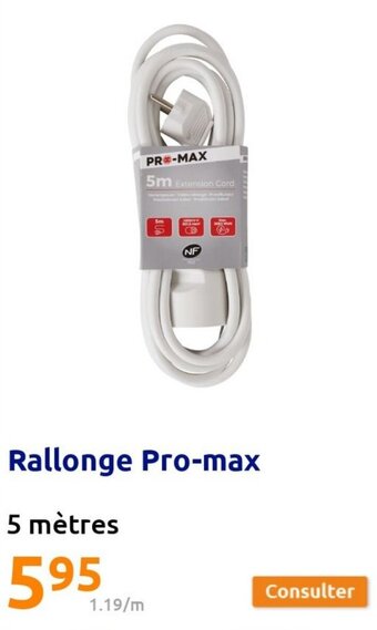 Rallonge Pro-max
