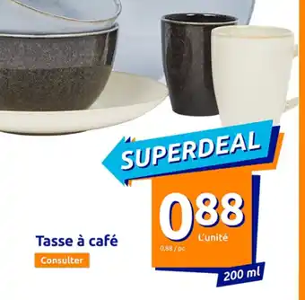 Action Tasse à café offre