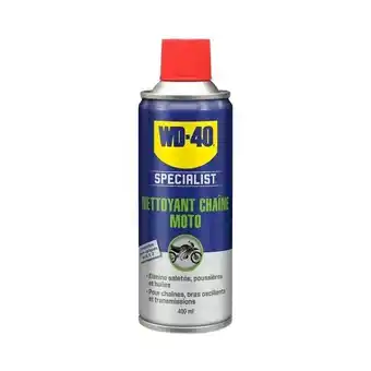 Feu Vert Wd40 nettoyant chaîne de moto offre