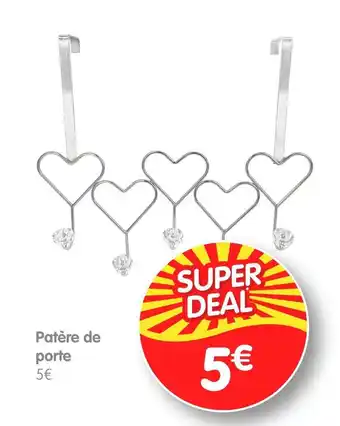 Patère de porte