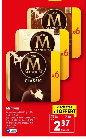 Lidl Magnum offre