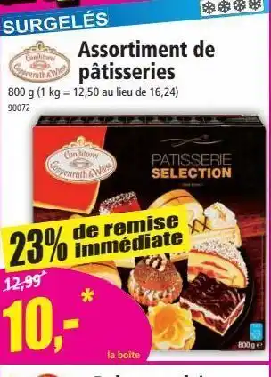 Norma Assortiment de pâtisseries offre