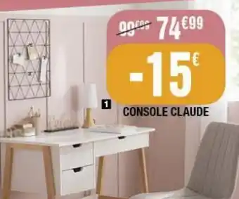 La Foir'Fouille Console claude offre