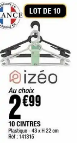 La Foir'Fouille 10 cintres offre