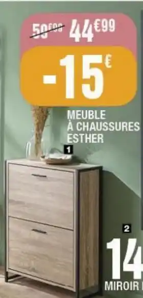 Meuble à chaussures esther