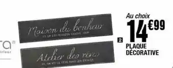 La Foir'Fouille Plaque decorative offre