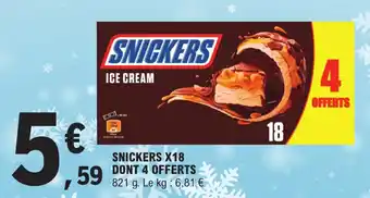 SNICKERS X18 DONT 4 OFFERTS