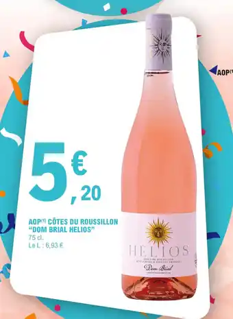 AOP (Âč) CĂTES DU ROUSSILLON "DOM BRIAL HELIOS"