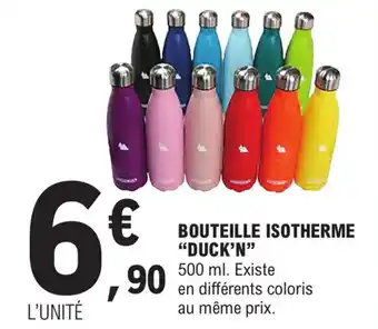 E.Leclerc BOUTEILLE ISOTHERME "DUCK'N" offre