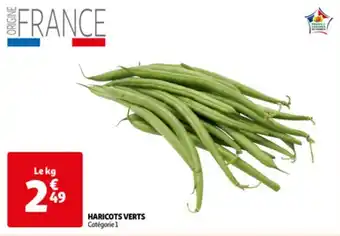 Auchan HARICOTS VERTS offre
