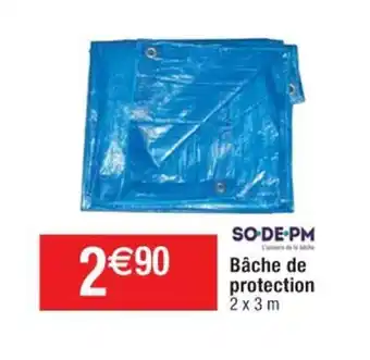 Cora x Carrefour Bâche de protection offre