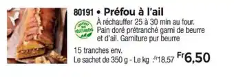 Préfou à l'ail