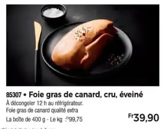 Thiriet Foie gras de canard, cru, éveiné offre