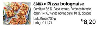 Thiriet Pizza bolognaise offre