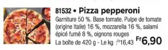 Thiriet Pizza pepperoni offre
