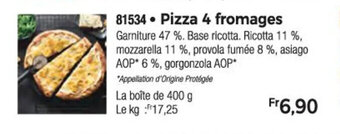 Thiriet Pizza 4 fromages offre