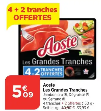 Maximarché Aoste Les Grandes Tranches offre