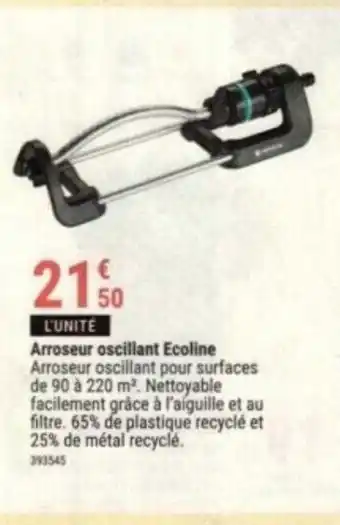 Arroseur oscillant Ecoline