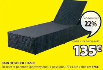 JYSK BAIN DE SOLEIL HASLE offre