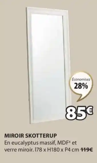 JYSK MIROIR SKOTTERUP offre