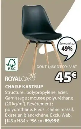 JYSK CHAISE KASTRUP offre