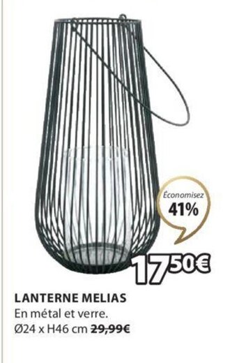 JYSK LANTERNE MELIAS offre