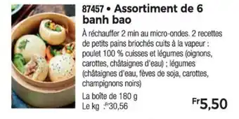 Thiriet 87457 Assortiment de 6 banh bao offre