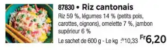 Thiriet 87830 Riz cantonais offre