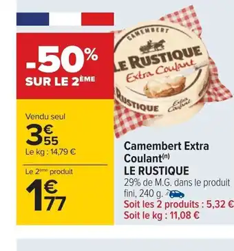 Carrefour Camembert Extra Coulant (n) offre